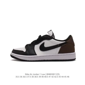 Air Jordan 1 Low FB9933 Retro Vintage Leather Basketball Shoes