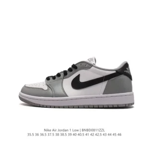 Air Jordan 1 Low FB9933 Vintage Leather Basketball Shoes