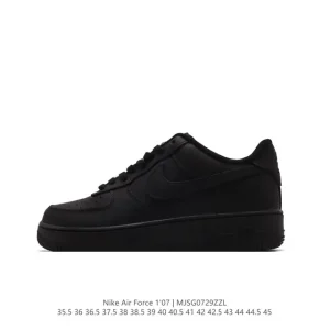 Nike Air Force 1 '07 Low CW2288-133 Leather Casual Shoes with Air Cushion