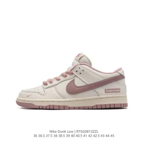 Supreme x Nike Dunk Low Skateboard Shoes Limited Edition