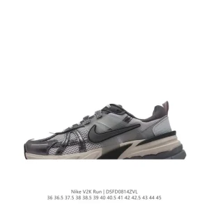 Nike V2K Run Retro Running Shoes Vintage Style with Cushioning