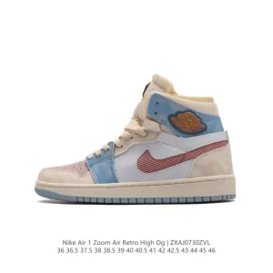Jordan 1 Zoom Retro High CMFT Corduroy Sneakers