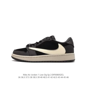 Nike Air Jordan 1 Low OG SP Military Blue Reverse Swoosh LV Collab