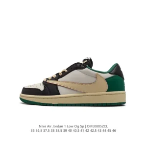 Jordan Air 1 Low OG SP Military Blue Reverse Swoosh Sneaker