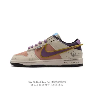 Nike Ambush Dunk Low SB Skateboarding Shoes with Oversized Swoosh