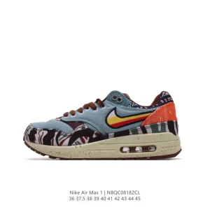 Nike Air Max 1 Men's and Women's Running Shoes with Air Cushion