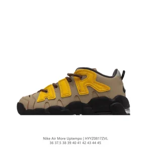 Nike Air More Uptempo '96 Low Top Basketball Shoes for Men and Women
