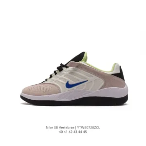 Nike SB Vertebrae Skateboarding Shoes Georgetown Colorway Grey and Blue