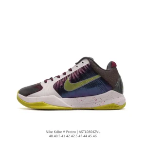 Nike Kobe V Protro Men's Basketball Shoes Lightweight Low-Top Design