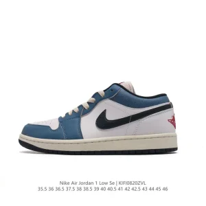 Jordan Air 1 Low Retro Low-Top Basketball Shoes with Air Cushioning