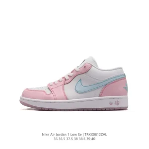 Jordan Air 1 Low Retro Classic Leather Basketball Shoes