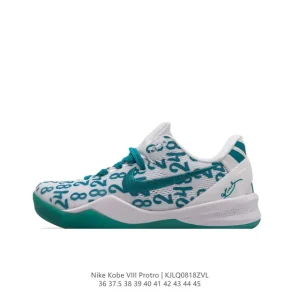 Nike Kobe 8 System Men's Women's Basketball Shoes Low-Top Lightweight Black Mamba