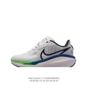 Nike Air Zoom Vomero 17 Men's Running Shoes with Dual Zoom Air Cushioning