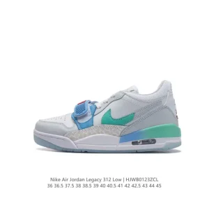 Jordan Legacy 312 Low Men's Basketball Shoes with Premium Leather