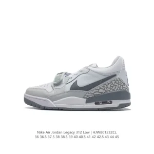 Jordan Legacy 312 Low Men's Basketball Shoes Full Grain Leather