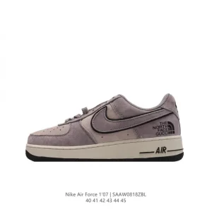 Nike Air Force 7 X Supreme X The North Face Low Top Thick Sole Air Cushion Sneakers