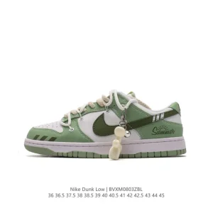 Nike Dunk Low Retro Double Laces Vintage Basketball Skateboarding Shoes