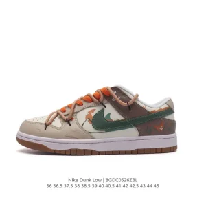 Nike SB Dunk Low Deconstruction Skateboarding Shoes with Zoom Air Cushioning