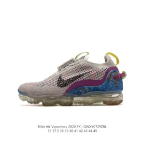 Nike Air Vapormax FK Flyknit Low Top Running Shoes with Full Air Cushion