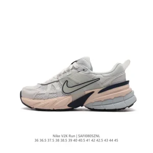 Nike V2K Run Retro Running Shoes Vintage Style with Cushioning