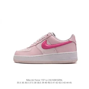 Nike Air Force 1 Low 07 White Leather Sneakers for Men and Women