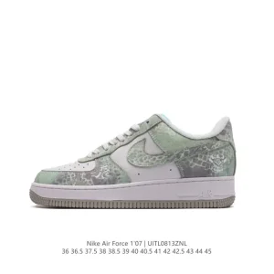 Nike Air Force 1 Low 07 Men's and Women's Casual Shoes with Air Cushion