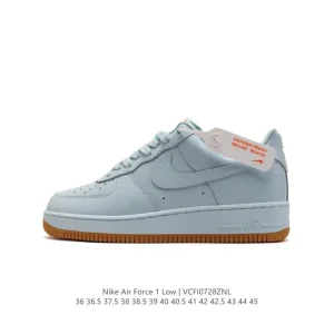 Nike Air Force 1 07 Low White Leather Sneakers for Men and Women
