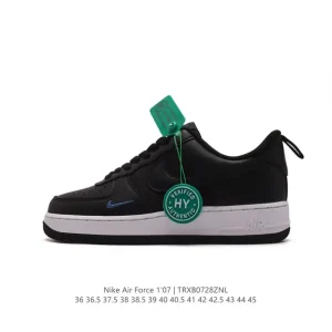 Nike Air Force 1 Low '07 Low Top Casual Sneakers with Air Cushion