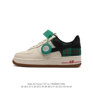 Nike Air Force 1 Low DV0791-100 White Leather Casual Sneakers for Men and Women