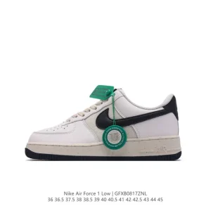 Nike Air Force 1 Low 07 White Leather Sneakers for Men and Women