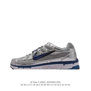 Nike P-6000 Premium Men's and Women's Lightweight Comfortable Breathable Running Shoes