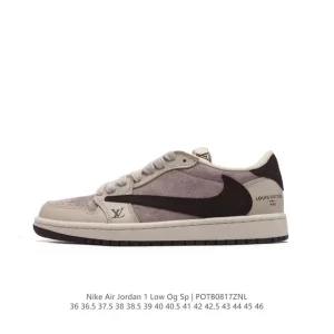 Nike Air Jordan 1 Low OG SP Military Blue Reverse Swoosh