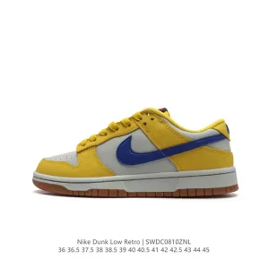 Nike SB Dunk Low Pro Fv3629-371 Vintage Skateboarding Shoes for Men and Women