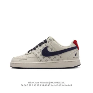 Nike Court Vision Lo Retro Basketball Sneakers for Men and Women