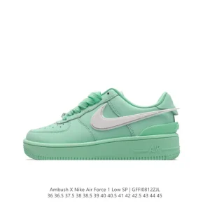 Nike Air Force 1 Low Ambush Collaboration Leather Sneakers