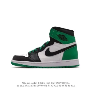 Jordan Retro High OG Leather Basketball Shoes Vintage High-Top Sneakers