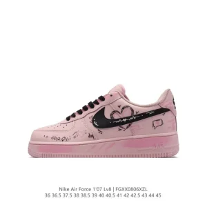 Nike Air Force 1 Low 07 White Leather Casual Sneakers for Men and Women