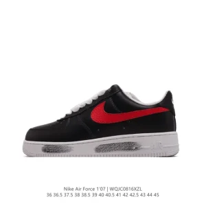 Nike Air Force 1 07 Low White Leather Sneakers for Men and Women