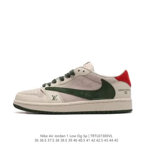 Jordan Air 1 Low OG SP Military Blue Reverse Swoosh Retro Basketball Shoe