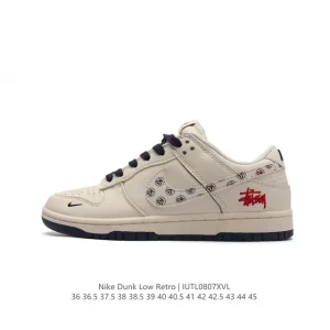 Nike Dunk Low Retro Vintage Basketball Skate Shoes