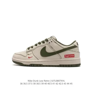 Nike Dunk Low Retro Vintage Canvas Skate Shoes