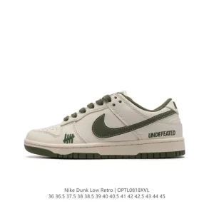 Nike Dunk Low Retro Vintage Skateboarding Shoes with Canvas Upper and Foam Midsole