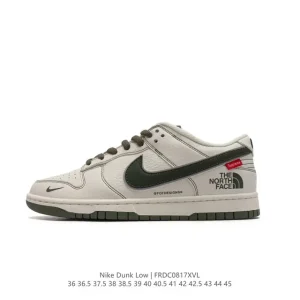 Nike Dunk Low Retro Vintage Skateboarding Shoes with Canvas Upper