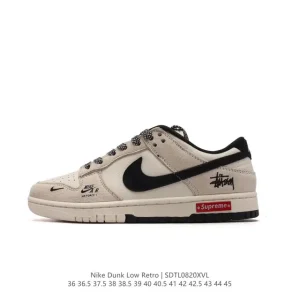 Nike Dunk Low Retro Vintage Basketball Skate Shoes