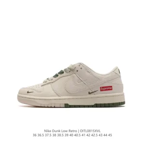 Nike Dunk Low Retro Vintage Basketball Skate Shoes