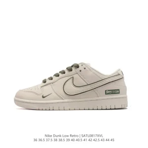 Nike Dunk Low Retro Vintage Basketball and Skateboarding Sneakers