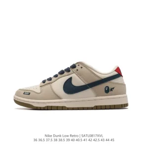 Nike Dunk Low Retro Vintage Basketball Skate Shoes