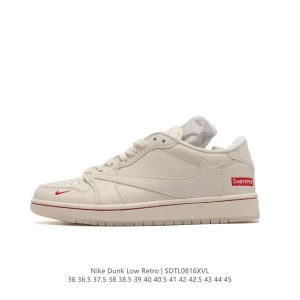 Nike Dunk Low Retro Vintage Basketball Skate Shoes for Men and Women
