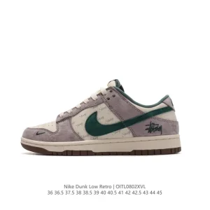 Nike Dunk Low Retro Classic Basketball Sneakers