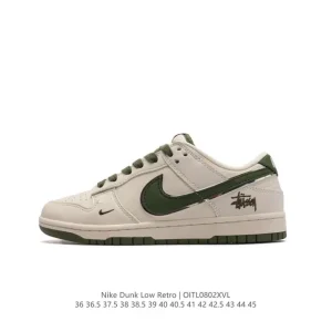 Nike Dunk Low Retro Classic Basketball Sneakers for Men and Women